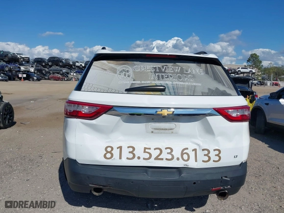 2019 Chevrolet Traverse LT Leather with VIN 1GNEVHKW2KJ306743, listed as a IAAI auction lot 41560538 with 132,641 mi miles. Bid and sale history available at carsss.com. Image 16.