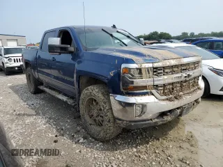 2016 Chevrolet Silverado 1500 LT with VIN 3GCUKREC2GG125588, listed as a Copart auction lot 64589384 with Not Provided miles and Salvage Title. Bid and sale history available at DreamBid. Image 4.