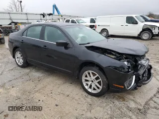 2011 Ford Fusion SEL with VIN 3FAHP0JA3BR208257, listed as a Copart auction lot 51914455 with 159,012 mi miles and Salvage Title. Bid and sale history available at carsss.com. Image 4.