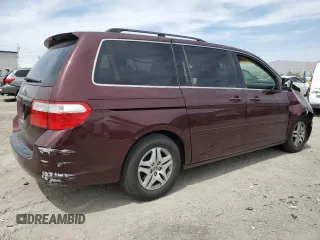 2007 Honda Odyssey EX with VIN 5FNRL38467B425337, listed as a Copart auction lot 52450795 with 143,791 mi miles and Salvage Title. Bid and sale history available at carsss.com. Image 3.