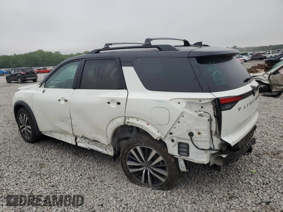 2022 Nissan Pathfinder Platinum z VIN 5N1DR3DH8NC206161, wystawiony jako Copart lot #53749485 z przebiegiem 54 429 mil mil oraz Szkoda całkowita • Salvage title. Historia ofert i sprzedaży dostępna na DreamBid. Obrazek 2.