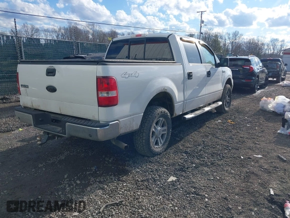 2008 Ford F-150 XLT with VIN 1FTPW14VX8FC19825, listed as a IAAI auction lot 41669837 with 162,732 mi miles and . Bid and sale history available at DreamBid. Image 4.