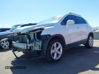 2015 Chevrolet Trax LTZ with VIN KL7CJTSBXFB236823, listed as a IAAI auction lot 42045817 with 138,930 mi miles. Bid and sale history available at carsss.com. Image 18.