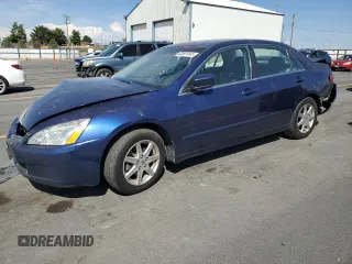 2003 Honda Accord EX with VIN 1HGCM66563A099804, listed as a Copart auction lot 62691445 with 189,964 mi miles and Salvage title. Bid and sale history available at DreamBid. Image 1.