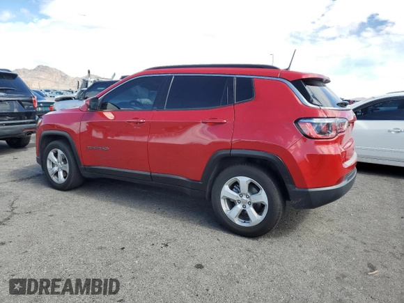 2019 Jeep Compass Altitude with VIN 3C4NJCBB6KT833200, listed as a Copart auction lot 48012385 with 59,212 mi miles and Salvage title. Bid and sale history available at DreamBid. Image 2.