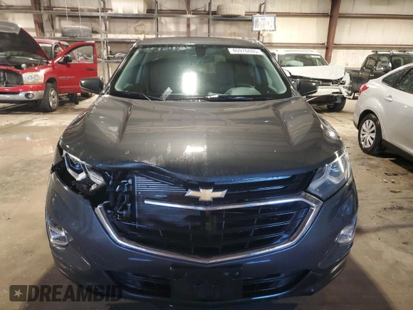 2018 Chevrolet Equinox LT with VIN 2GNAXSEVXJ6206846, listed as a Copart auction lot 46976605 with 76,830 mi miles and Salvage Title. Bid and sale history available at DreamBid. Image 5.