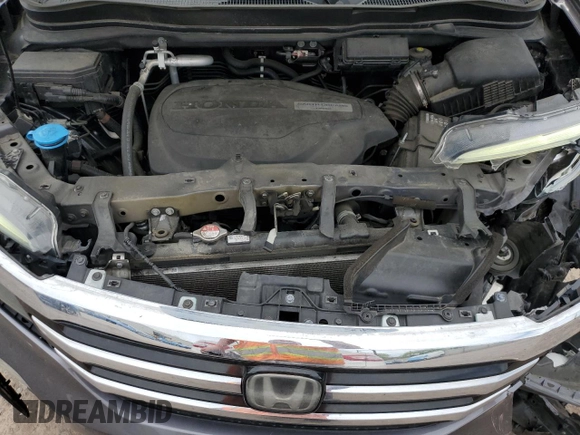2017 Honda Pilot Touring with VIN 5FNYF5H97HB039702, listed as a Copart auction lot 54046145 with 149,050 mi miles and Salvage Title. Bid and sale history available at carsss.com. Image 12.