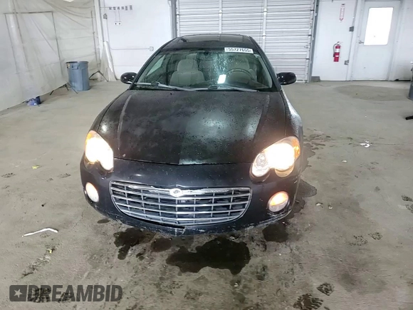 2003 Chrysler Sebring with VIN 4C3AG42G43E185830, listed as a Copart auction lot 55727655 with 183,847 mi miles and Salvage title. Bid and sale history available at DreamBid. Image 13.