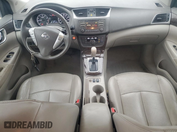 2014 Nissan Sentra SV with VIN 3N1AB7AP2EL646933, listed as a Copart auction lot 85564644 with 184,096 mi miles and Salvage Title. Bid and sale history available at DreamBid. Image 8.