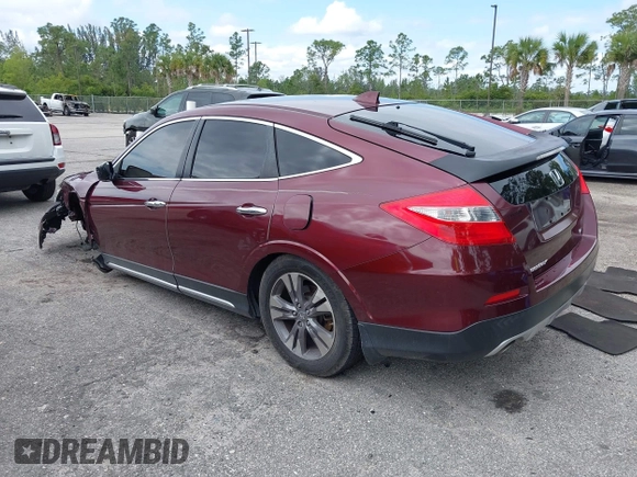 2014 Honda Crosstour EX with VIN 5J6TF1H37EL001369, listed as a IAAI auction lot 41997734 with 85,014 mi miles and . Bid and sale history available at DreamBid. Image 3.