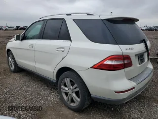 2013 Mercedes-Benz M 350 with VIN 4JGDA5JB5DA210357, listed as a Copart auction lot 45774645 with 186,550 mi miles and Salvage Title. Bid and sale history available at DreamBid. Image 2.