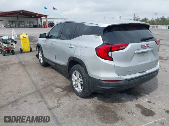 2018 GMC Terrain SLE with VIN 3GKALMEV1JL185403, listed as a IAAI auction lot 41807308 with 79,867 mi miles and . Bid and sale history available at DreamBid. Image 3.