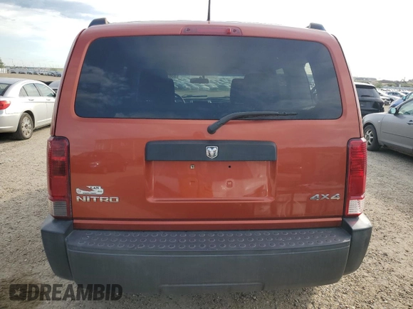 2007 Dodge Nitro SXT with VIN 1D8GU28K37W653600, listed as a Copart auction lot 63639355 with 78,169 mi miles and Clean title. Bid and sale history available at DreamBid. Image 6.