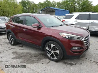 2016 Hyundai Tucson Limited z VIN KM8J33A27GU113407, wystawiony jako Copart lot #56000655 z przebiegiem 133 670 mil mil oraz Czysty tytuł • Clean title. Historia ofert i sprzedaży dostępna na DreamBid. Obrazek 4.