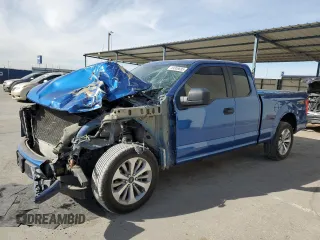 2017 Ford F-150 XL with VIN 1FTEX1CF9HKE55808, listed as a Copart auction lot 49308685 with 174,032 mi miles and Salvage Title. Bid and sale history available at carsss.com. Image 1.