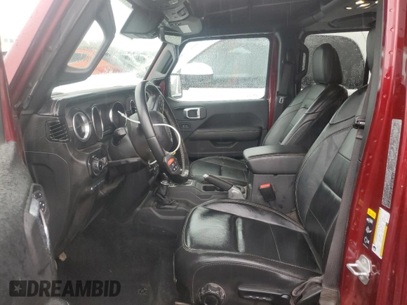 2021 Jeep Wrangler Unlimited Sahara с VIN 1C4JJXP6XMW676754, выставлен на аукционе Copart как лот 58538655 с пробегом 49 785 миль миль и Списание • Salvage title. История ставок и продаж доступна на DreamBid. Изображение 7.