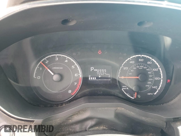 2017 Subaru Impreza with VIN 4S3GTAA66H3723148, listed as a Copart auction lot 58191505 with 75,524 mi miles and Salvage title. Bid and sale history available at DreamBid. Image 9.