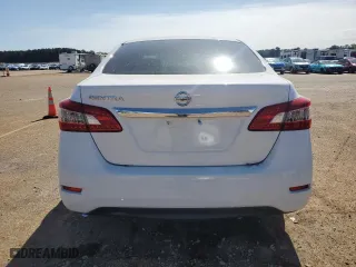 2015 Nissan Sentra S with VIN 3N1AB7AP8FY335446, listed as a Copart auction lot 54152695 with 64,066 mi miles and Salvage Title. Bid and sale history available at carsss.com. Image 6.