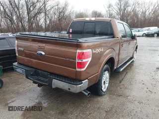 2011 Ford F-150 XLT with VIN 1FTFW1ET7BKD43896, listed as a IAAI auction lot 41709050 with 228,834 mi miles. Bid and sale history available at carsss.com. Image 4.