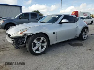 2010 Nissan 370Z Touring with VIN JN1AZ4EH2AM506507, listed as a Copart auction lot 70469504 with 115,594 mi miles and Salvage Title. Bid and sale history available at carsss.com. Image 1.