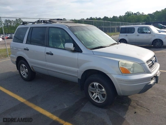 2003 Honda Pilot EX with VIN 2HKYF18533H582271, listed as a IAAI auction lot 41960072 with 240,567 mi miles. Bid and sale history available at carsss.com. Image 1.