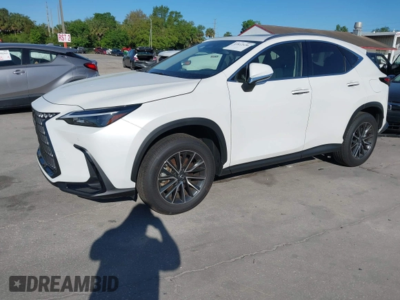 2025 Lexus NX with VIN JTJGDCAZ6S2016077, listed as a IAAI auction lot 41812436 with 6,510 mi miles. Bid and sale history available at carsss.com. Image 17.