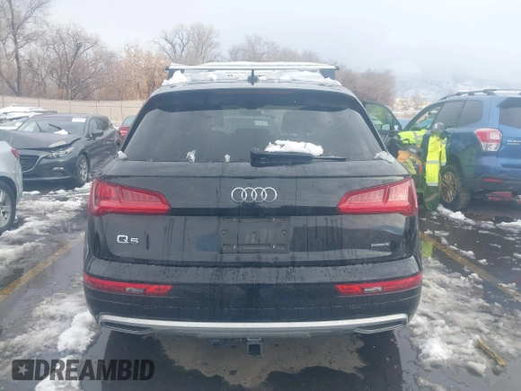 2019 Audi Q5 Premium with VIN WA1ANAFY1K2072299, listed as a IAAI auction lot 41101220 with 39,339 mi miles. Bid and sale history available at carsss.com. Image 13.