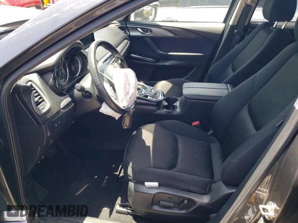 2020 Mazda CX-9 Sport with VIN JM3TCABYXL0423435, listed as a Copart auction lot 57283733 with 27,169 mi miles and . Bid and sale history available at DreamBid. Image 7.