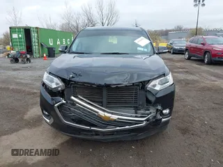 2018 Chevrolet Traverse LT Cloth with VIN 1GNEVGKW9JJ281915, listed as a IAAI auction lot 41943572 with 48,569 mi miles. Bid and sale history available at carsss.com. Image 12.