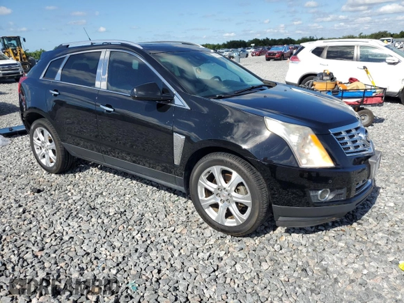 2013 Cadillac SRX Performance Collection with VIN 3GYFNHE37DS649235, listed as a Copart auction lot 56939285 with 104,692 mi miles and Salvage title. Bid and sale history available at DreamBid. Image 4.