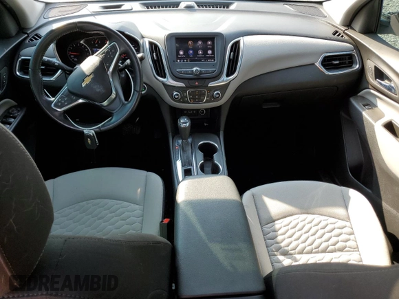 2021 Chevrolet Equinox LT with VIN 3GNAXKEVXMS153913, listed as a Copart auction lot 58961185 with 97,711 mi miles and Salvage title. Bid and sale history available at DreamBid. Image 8.