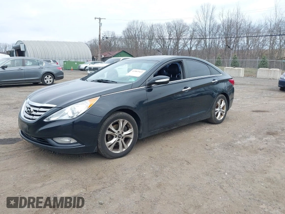 2013 Hyundai Sonata Limited with VIN 5NPEC4ACXDH571386, listed as a IAAI auction lot 41882922 with 254,912 mi miles and . Bid and sale history available at carsss.com. Image 2.