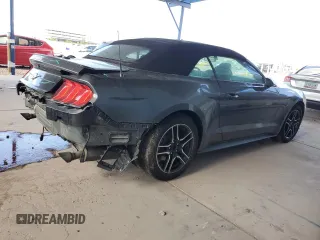 2018 Ford Mustang EcoBoost Premium with VIN 1FATP8UH9J5129484, listed as a Copart auction lot 71384364 with 100,685 mi miles and Salvage title. Bid and sale history available at DreamBid. Image 3.
