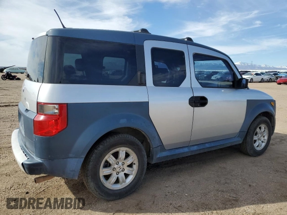 2006 Honda Element EX with VIN 5J6YH28626L028271, listed as a Copart auction lot 49629635 with 380,915 mi miles and Salvage Title. Bid and sale history available at DreamBid. Image 3.