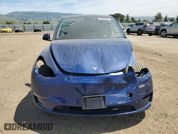 2021 Tesla Model Y Long Range with VIN 5YJYGDEE7MF114420, listed as a Copart auction lot 53889365 with 74,363 mi miles and Salvage Title. Bid and sale history available at DreamBid. Image 5.