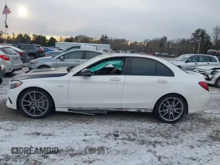 2018 Mercedes-Benz C 43 AMG with VIN 55SWF6EB2JU246197, listed as a IAAI auction lot 41347044 with 61,548 mi miles and . Bid and sale history available at carsss.com. Image 15.