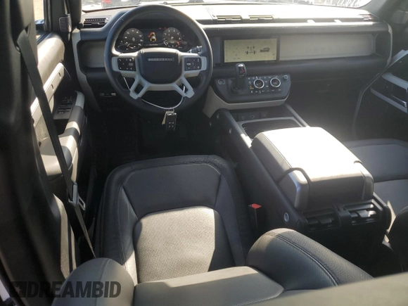 2024 Land Rover Defender X-Dynamic SE with VIN SALE27EUXR2289502, listed as a Copart auction lot 51872275 with 7,556 mi miles and Salvage title. Bid and sale history available at DreamBid. Image 8.