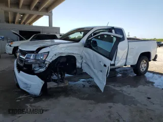 2017 Chevrolet Colorado 2WD WT with VIN 1GCHSBEA1H1215029, listed as a Copart auction lot 57791525 with 16,290 mi miles and Salvage title. Bid and sale history available at DreamBid. Image 1.