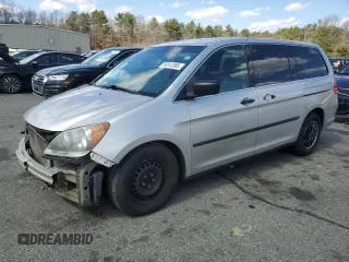 2008 Honda Odyssey LX with VIN 5FNRL38248B114375, listed as a Copart auction lot 50512385 with 210,490 mi miles and Salvage Title. Bid and sale history available at carsss.com. Image 1.