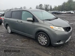 2011 Toyota Sienna LE with VIN 5TDJK3DC6BS017390, listed as a Copart auction lot 72918904 with 280,754 mi miles and Clean Title. Bid and sale history available at carsss.com. Image 4.