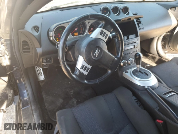 2008 Nissan 350Z Enthusiast with VIN JN1BZ36A18M852607, listed as a Copart auction lot 77838614 with 90,511 mi miles and Salvage Title. Bid and sale history available at DreamBid. Image 8.