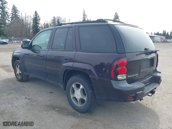 2008 Chevrolet TrailBlazer LT w/1LT with VIN 1GNDS13S482137559, listed as a IAAI auction lot 41756243 with 1 mi miles. Bid and sale history available at carsss.com. Image 3.