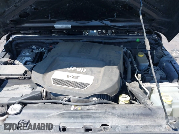 2017 Jeep Wrangler Unlimited Sport with VIN 1C4HJWDG5HL714291, listed as a IAAI auction lot 42383679 with 138,201 mi miles and . Bid and sale history available at DreamBid. Image 10.