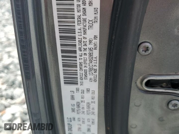 2010 Dodge 1500 SLT с VIN 1D7RB1CT4AS209105, выставлен на аукционе Copart как лот 61261075 с пробегом 115 199 миль миль и Списание • Salvage title. История ставок и продаж доступна на DreamBid. Изображение 13.