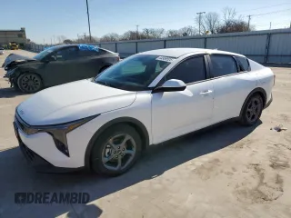 2025 Kia K4 LXS with VIN 3KPFT4DE1SE019665, listed as a Copart auction lot 44309525 with 16 mi miles and Salvage Title. Bid and sale history available at carsss.com. Image 1.