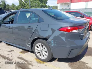 2023 Toyota Corolla LE with VIN JTDB4MEE6P3003566, listed as a IAAI auction lot 40378200 with 42,837 mi miles. Bid and sale history available at carsss.com. Image 6.