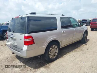 2011 Ford Expedition Max Limited z VIN 1FMJK2A52BEF55165, wystawiony jako IAAI lot #42467164 z przebiegiem 297 499 mil mil oraz . Historia ofert i sprzedaży dostępna na DreamBid. Obrazek 4.