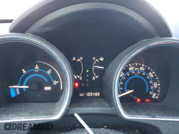 2012 Toyota Highlander Hybrid Limited with VIN JTEDC3EH8C2008943, listed as a Copart auction lot 81620464 with 105,499 mi miles and Salvage Title. Bid and sale history available at carsss.com. Image 9.