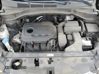 2018 Hyundai Santa Fe 2.4L with VIN 5NMZUDLB6JH099571, listed as a Copart auction lot 60960385 with 147,004 mi miles and Salvage title. Bid and sale history available at DreamBid. Image 12.