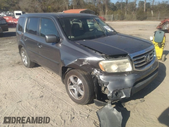 2013 Honda Pilot EX-L with VIN 5FNYF4H51DB010598, listed as a IAAI auction lot 41719076 with 239,853 mi miles. Bid and sale history available at carsss.com. Image 1.